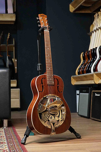 Резонаторная гитара с звукоснимателем Sigma RM140 - купить в "Гитарном Клубе"