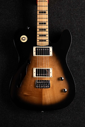 Электрогитара Inspector TT Semi-Hollow Limited Edition Tobacco Burst  - купить в "Гитарном Клубе"