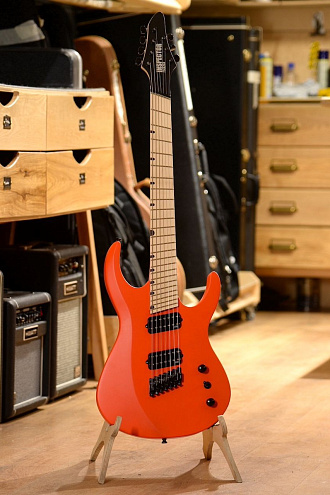 Электрогитара Inspector Phoenix 7 multiscale Neon Red - купить в "Гитарном Клубе"