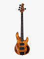 Бас-гитара Sterling StingRay RAY34HHPB-AM, Poplar Burl Top Amber - купить в "Гитарном Клубе"