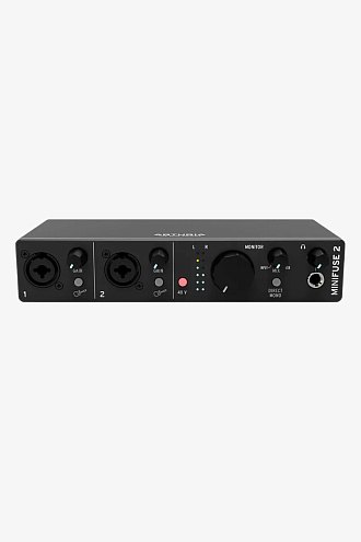 Аудиоинтерфейс Arturia MiniFuse 2 Black - купить в "Гитарном Клубе"