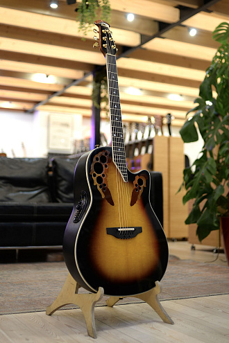 Электроакустическая гитара Ovation 2078AX-1 Elite Deep Contour Cutaway Sunburst - купить в "Гитарном Клубе"