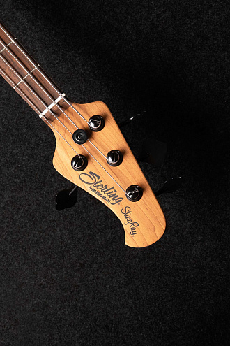 Бас-гитара Sterling StingRay RAY34-PSK, Purple Sparkle - купить в "Гитарном Клубе"