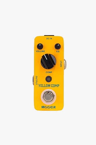 Гитарная педаль Mooer Yellow Comp - купить в "Гитарном Клубе"