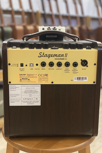 Комбоусилитель для акустической гитары Nux AC-80 Stageman II, 80Вт - купить в "Гитарном Клубе"