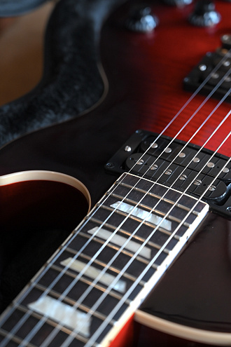 Электрогитара Gibson Slash Les Paul Limited Edition Vermillion Burst