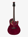Электроакустическая гитара Ovation CE44-RR Celebrity Elite Mid Cutaway Ruby Red - купить в "Гитарном Клубе"