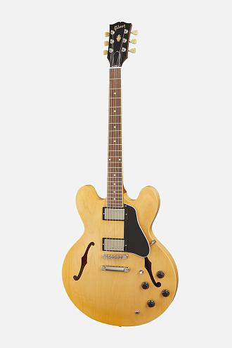 Электрогитара Gibson ES-335 Satin Vintage Natural, 2021 - купить в "Гитарном Клубе"
