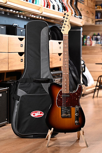 Электрогитара G&L FD ASAT Classic 3-Tone Sunburst CR - купить в "Гитарном Клубе"