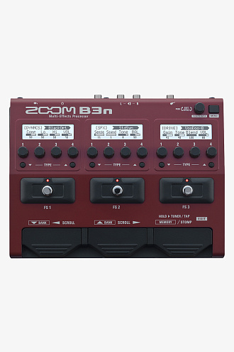 Процессор эффектов Zoom B3n - купить в "Гитарном Клубе"