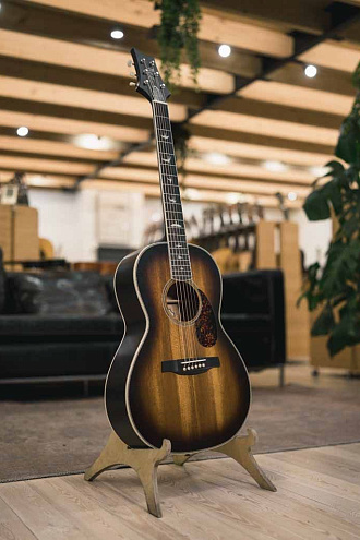 Электроакустическая гитара PRS SE P20E Parlor W/Piezo Satin Tobacco Sunburst - купить в "Гитарном Клубе"