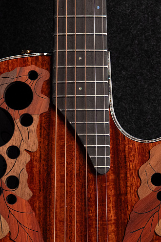 Электроакустическая гитара Ovation CE44P-FKOA Celebrity Elite Plus Mid Cutaway Natural Figured - купить в "Гитарном Клубе"