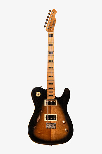 Электрогитара Inspector TT Semi-Hollow Limited Edition Tobacco Burst  - купить в "Гитарном Клубе"