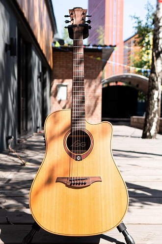 Электроакустическая гитара LAG GLA T170DCE - купить в "Гитарном Клубе"