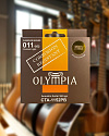 Струны для акустической гитары Olympia, 11-52 - купить в "Гитарном Клубе"