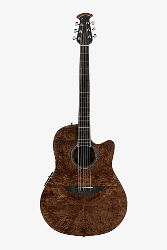 Электроакустическая гитара Ovation CS24P-NBM Celebrity Standard Plus Mid Cutaway Nutmeg Burled Maple - купить в "Гитарном Клубе"