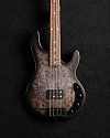 Бас-гитара Sterling StingRay RAY34-PB, Poplar Burl Top, Trans Black - купить в "Гитарном Клубе"