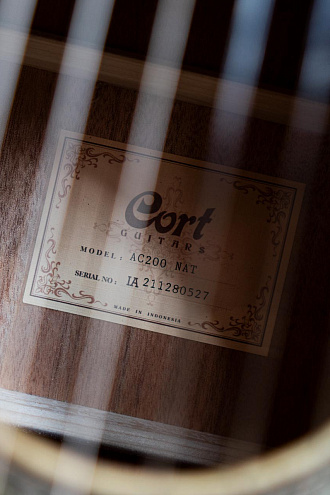 Классическая гитара Cort AC200-NAT - купить в "Гитарном Клубе"