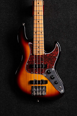 Бас-гитара уменьшенная Flight Mini JB SB - купить в "Гитарном Клубе"