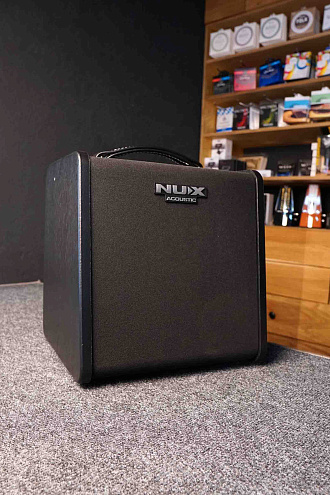 Комбоусилитель для акустической гитары Nux AC-60 Stageman II, 60Вт - купить в "Гитарном Клубе"
