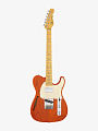 Электрогитара G&L Tribute ASAT Classic Bluesboy Semi-Hollow Clear Orange MP - купить в "Гитарном Клубе"