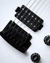 Электрогитара Sterling Axis White with Black - купить в "Гитарном Клубе"