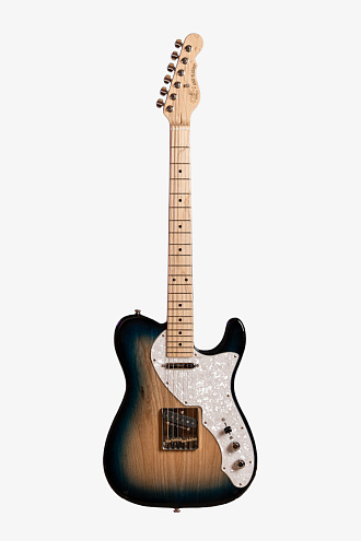 Электрогитара G&L Limited Run ASAT Classic Thinline Mako Blue MP - купить в "Гитарном Клубе"