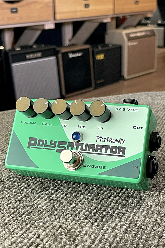 Гитарная педаль Pigtronix PSO PolySaturator Overdrive - купить в "Гитарном Клубе"