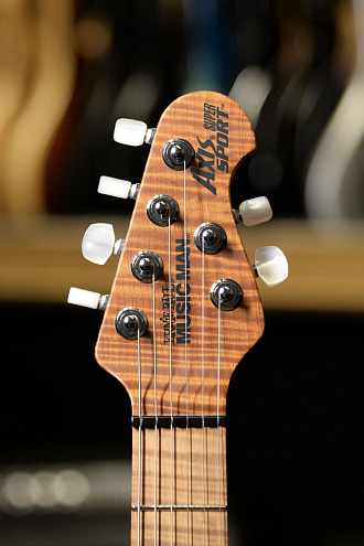 Электрогитара Music Man Axis Super Sport, Roasted Amber Flame - купить в "Гитарном Клубе"