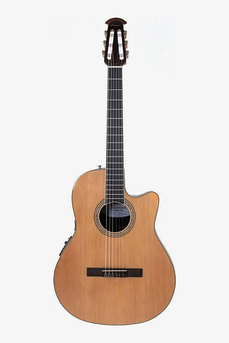 Классическая гитара Ovation CS24C-4 Celebrity Standard Mid Cutaway Natural - купить в "Гитарном Клубе"