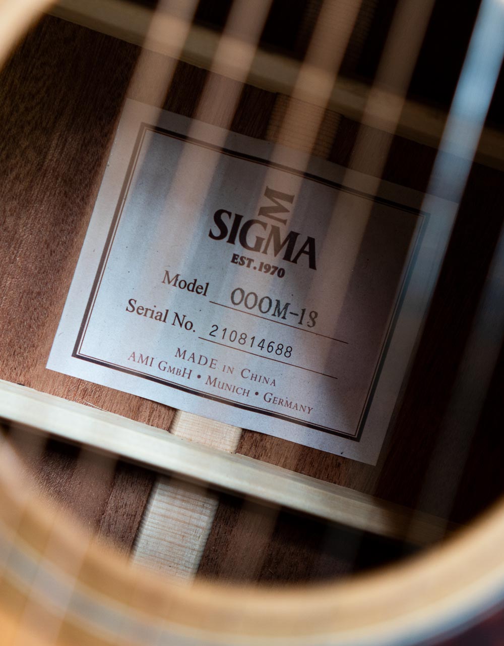 Акустическая гитара Sigma 000M-18 - купить в "Гитарном Клубе"