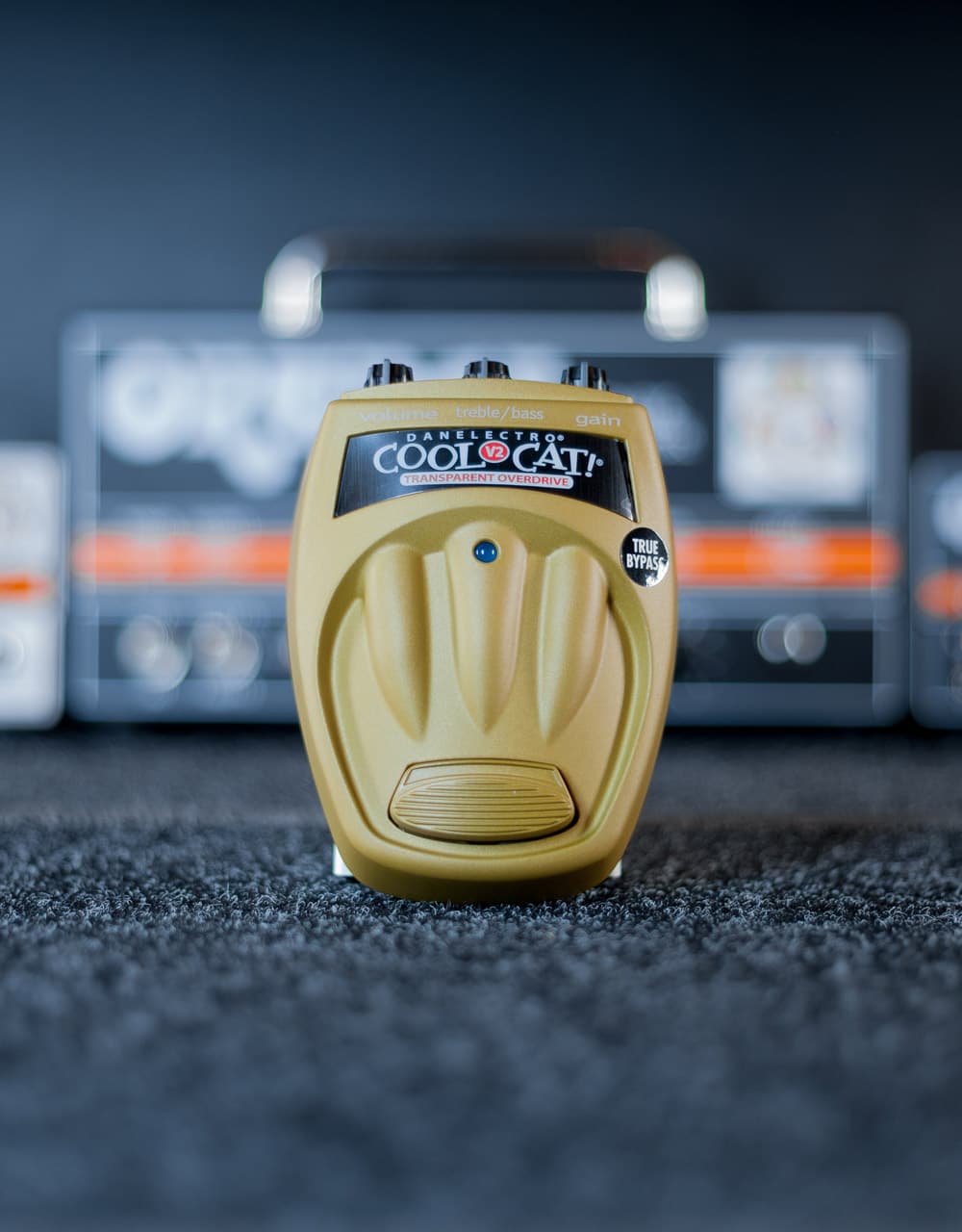 Гитарная педаль Danelectro CTO2 Cool Cat Transparent Overdrive V2 - купить в "Гитарном Клубе"