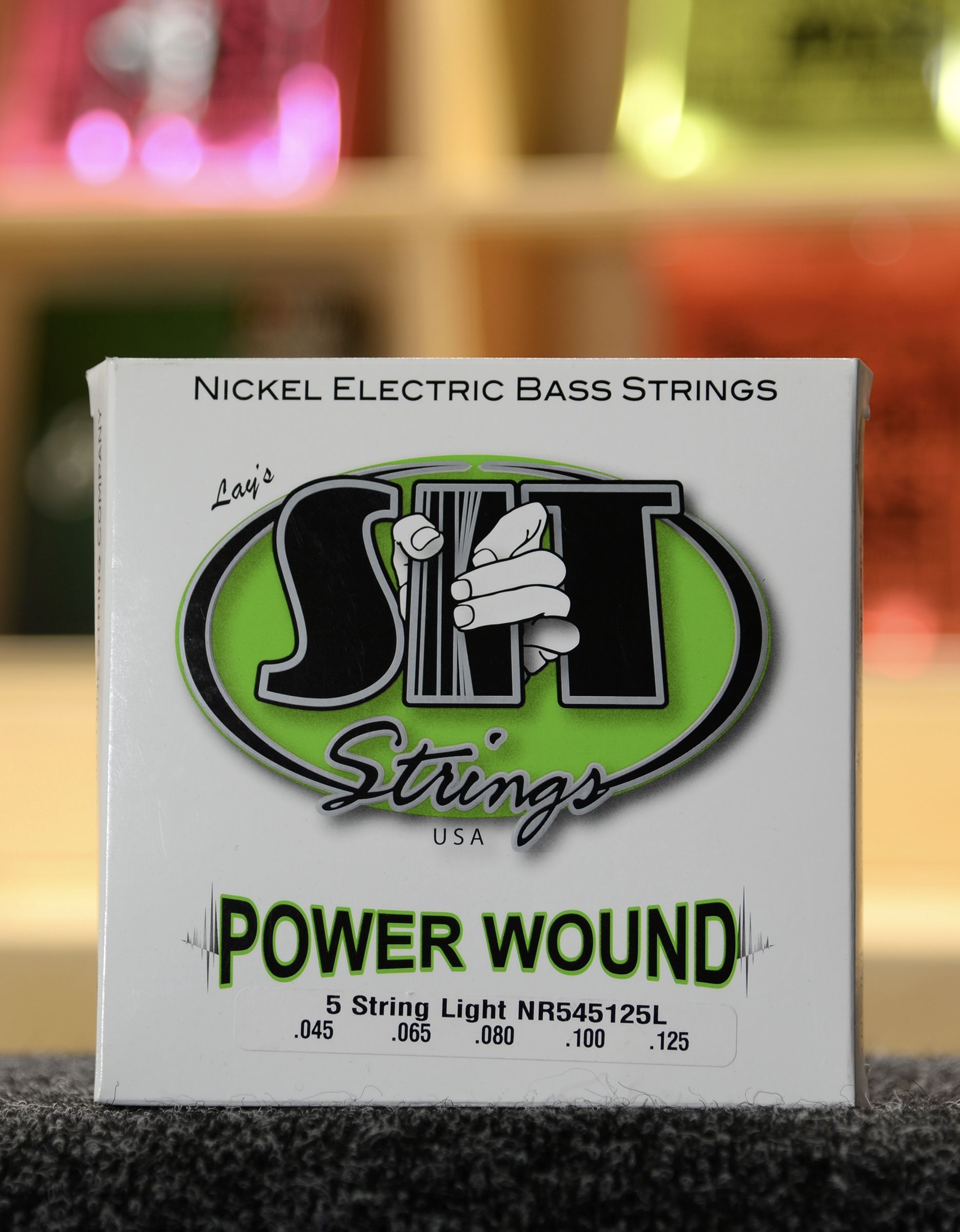 Струны для 5-струнной бас-гитары SIT NR545125L, Powerwound Nickel Light, 45-125 - купить в "Гитарном Клубе"